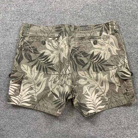 Crazy Shirts Shorts Womens 12 Rainforest Noa Cargo Pockets 4 Inch Surf Hawaiian - Picture 9 of 11